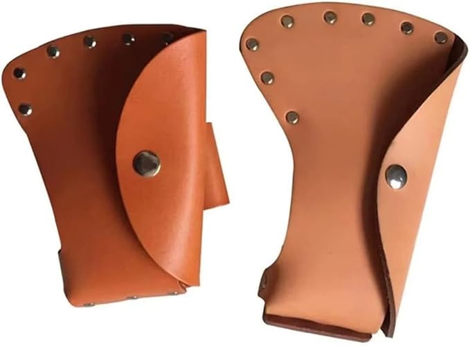 Hatchet Sheath Protective Cover Portable Blade Sheath Thick Material Adjustable Fit Hatchet for Outdoor Camping(15x13cm)