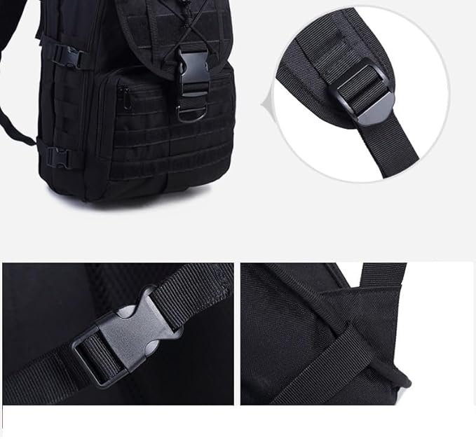 Tactical Backpack Military Molle Hiking 40L Outdoor camouflage travel camping tactical khaki