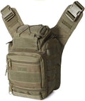 Outdoor Sports Hiking Sling Bag Shoulder Gear Pack Chest Range Bag Molle Camouflage Tactical Versipack