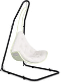 S AFSTAR Hammock Chair Stand Only Hanging Hammock Stand with 9 Adjustable Height from 77”-93” Heavy-Duty Steel Stand Only 330 LBS Load Capacity Only Hammock Swing Stand for Indoor Outdoor Black