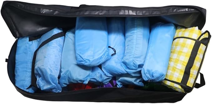 Extra Large Duffle Bag for Travel Heavy Duty Camping Waterproof 55L/100L/150L Travel Bag Handbag Super Large Waterproof Dry Camping Traveling Duffle Bag(100L 90 * 38 * 30cm)