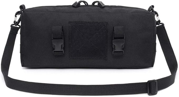 Sunnystacticalgear Outdoor Sports Hiking Sling Pack Camouflage Tactical Molle Shoulder Bag - Black