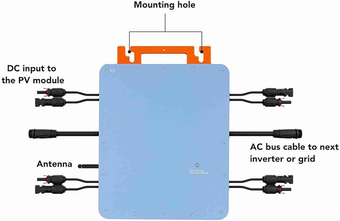 Micro Grid Tie Inverter 2800W for Solar Panel System Single Phase 120V