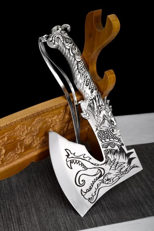 Tomahawk Throwing Axe for Outdoor Camping Sturdy and Practical with Sheath