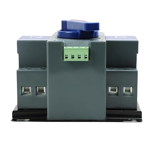 Dual Power Automatic Transfer Switch 110V 2P 63A Generator Changeover Switch for Home Backup Power Supply 50HZ 60HZ ATS