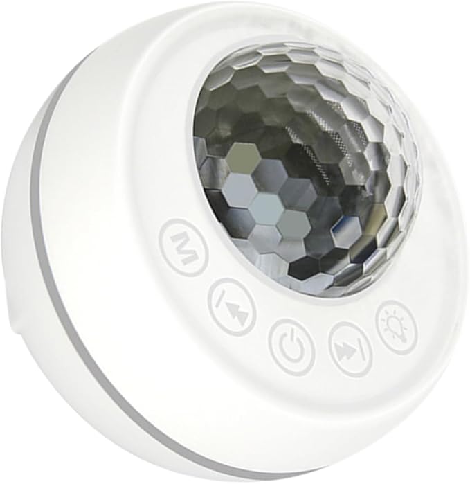 Happyyami Shower with Night Light Projector Multipurpose Portable for Bathroom Camping and Outdoor Use