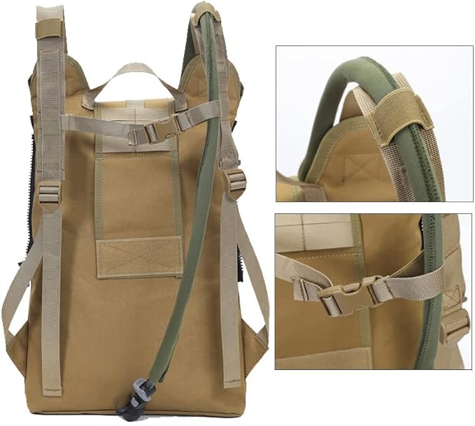 Outdoor Sports Hiking Bag Tactical Assault Combat Camouflage Tactical Molle Water Pack Hydration Pack
