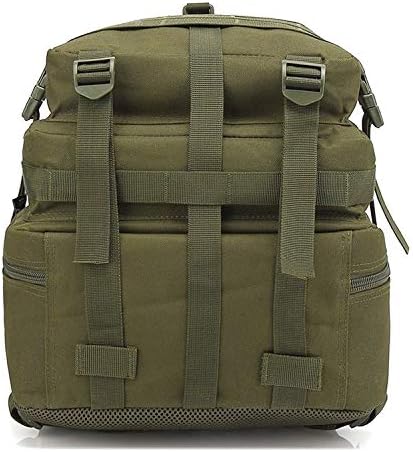 50L Large Capacity Men Army Military Tactical Backpack 3P Softback Outdoor Waterproof Bug Rucksack Hiking Camping Hunting Bags(Green)