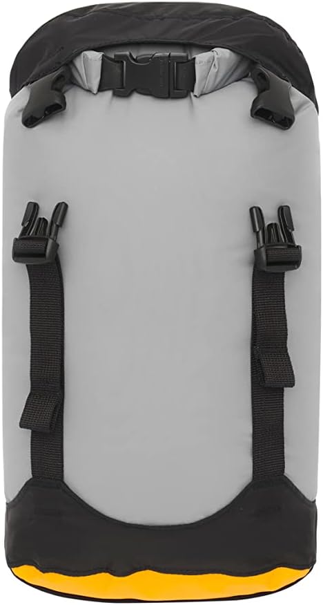 Sea to Summit eVac Compression Dry Bag Waterproof Compression Sack 5 Liter High Rise Grey