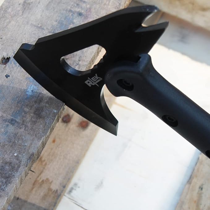 Rtek 16.75 Claw Spike Tactical Tomahawk Hatchet Light Weight Survival Axe Tool with Sheath (Tactical Axe Claw Spike)