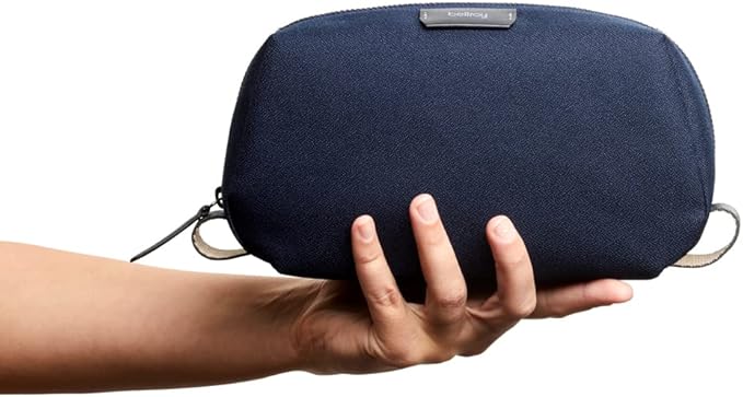 Bellroy Toiletry Kit (Unisex Toiletry Bag Zipper Closure Water-Resistant Lining Toothbrush Sleeve with Magnetic Closure Internal Mesh Pocket Organization) -Bronze
