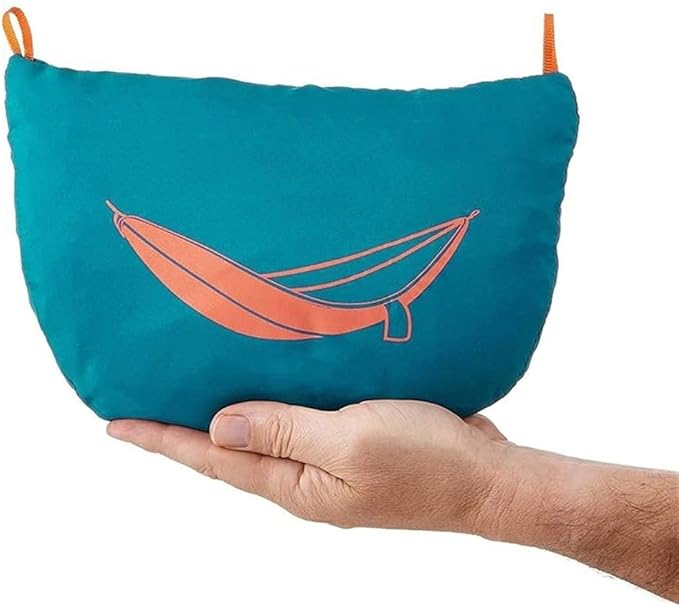 Portable Hammock Portable Camping Parachute Hammock Torn Travel Survival Terrace Hammock Swing Tree Belt for Outdoor Beach Garden Backyard for Backpacking Beach (Color : B)