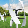 20000W Vertical Axis Wind Turbine Kit for Home - Powerful Grid-Tied Generator with Inverter &amp Controller Efficient Renewable Energy for Sustainable 24V Power Generation