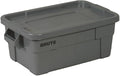 RUBBERMAID 1836781 Grey Tote 20GAL with Lid