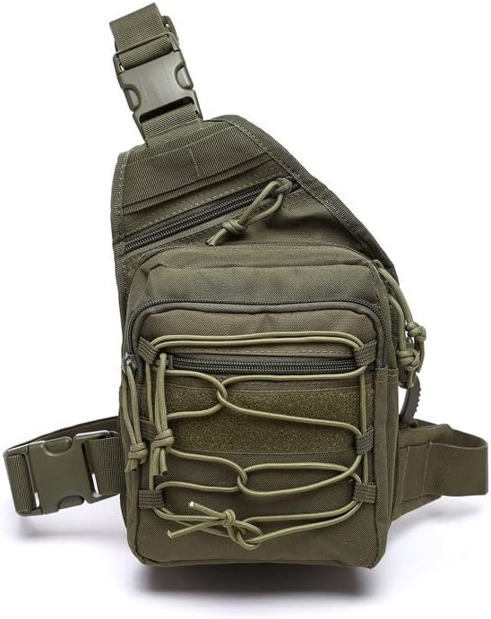 Outdoor Sports Hiking Sling Bag Shoulder Pack Camouflage Tactical Molle Chest Bag