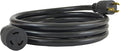 Conntek 20570: 30 Amp L5-30 Locking Style Generator Extension Cord Black 10-Feet