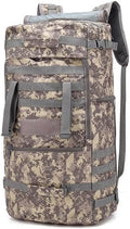 Outdoor Sports Pack Hiking Bag Tactical Rucksack Camo Knapsack Combat Camouflage Tactical Molle 60L Backpack