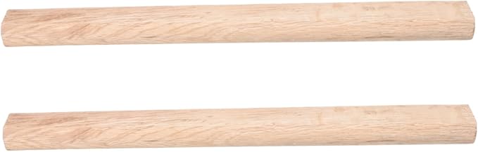 Mikikit 2Pcs Axe Handles Replacement Durable No Burrs Handle for Hatchet and Camping Axes Compatible with Axes Easy to Maintain Labor Saving Design