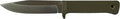 Cold Steel Exclusive SRK Compact Fixed Blade Knife 5 Clip Point CPM-3V Satin Blade Kray-Ex Handle OD Green