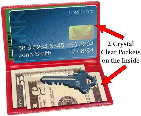 StoreSMART - Fisherman &amp Boating Wallet Set - 2 Plastic Zippered Wallets w/Lanyards 2 Plastic Folding Card Holders