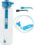 Lunatec® Mist Shower and Hydration Spray Water Bottle Bundle. Includes BPA Free 1500ml Spray Bottle Tube Extension &amp Bidet and Water Flosser Precision Tips.