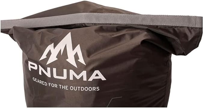 Pnuma Outdoors Dry Bag Waterproof Ripstop Fabric YKK Buckles Beluga (PDBAGLG)
