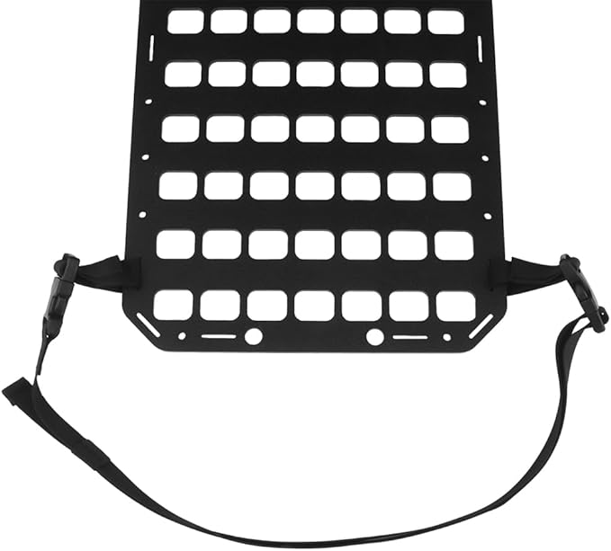 8x12.5inch Tactical MOLLE Organizer Platform for IFAK Pouch Gun Holster Rigid Molle Panel Portable Insert Backpack Hunting Attachment