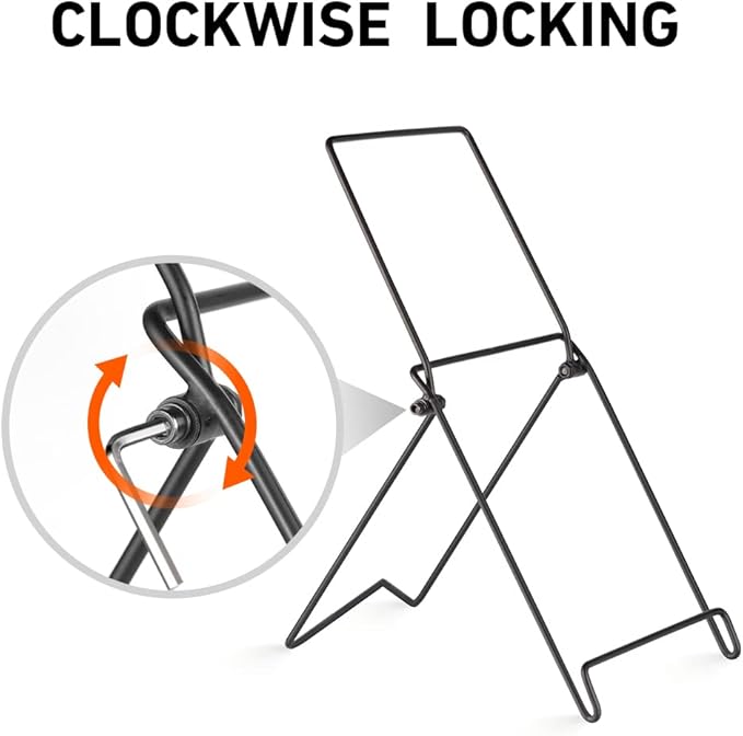 DOKIO Adjustable Tilt Solar Panel Bracket – Portable Stainless Steel Stand for Foldable Panels Quick Angle Adjustment Lightweight for RV Camping Balcony