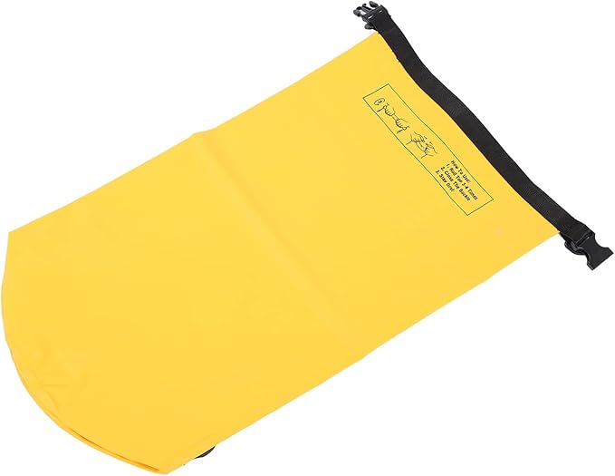 Gavigain 20L Yellow Waterproof PVC Mesh Cloth Dry Bag Swimming Beach Boating Kayaking