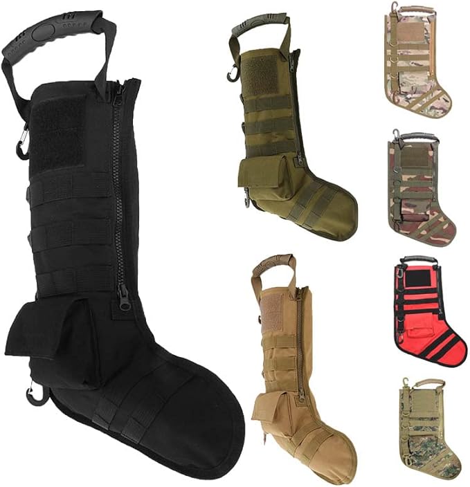 Outdoor Sports Airsoft Gear Molle Assault Combat Hiking Bag Accessory Camouflage Kit Pack Tactical Pouch Tactical Socks Pack