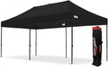 Extreme Canopy Heavy Duty Steel Instant Popup Tent (10'x20' Black)