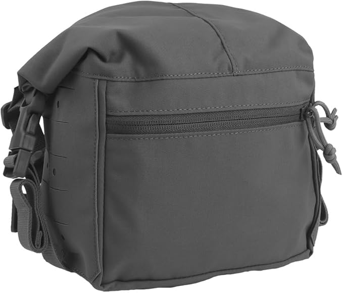 Tactical Expansion Pack Chest BagLarge Capacity MOLLE Admin Pouch Utility Chest Pouch for Placard Split Chest Rig