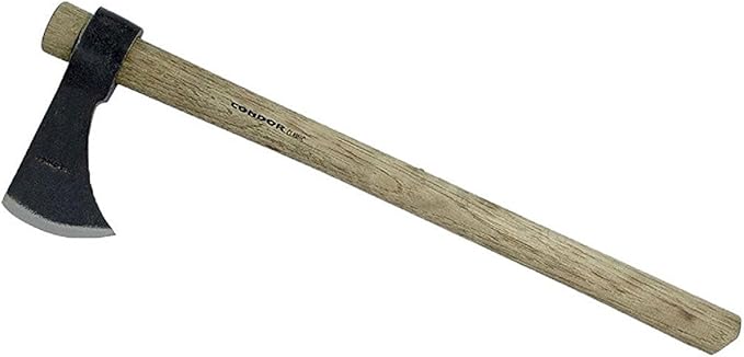 Condor Tool &amp Knife CTK3904-0.8HC Indian Throwing Tomahawk 5.75x3 Head 19