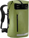 Generic Outdoor PVC Waterproof Dry Backpack Water Floating Bag Roll Top Sack Dry Backpack Waterproof Surfing Swimming Kayaking (Green55L)