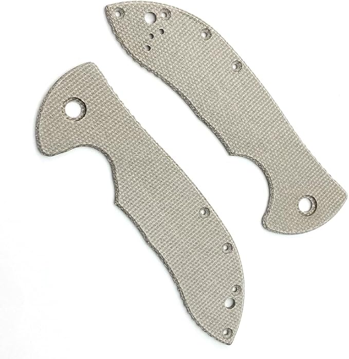 2-Piece Pair Micarta Scales Replacement is Suitable for Emerson Commander
