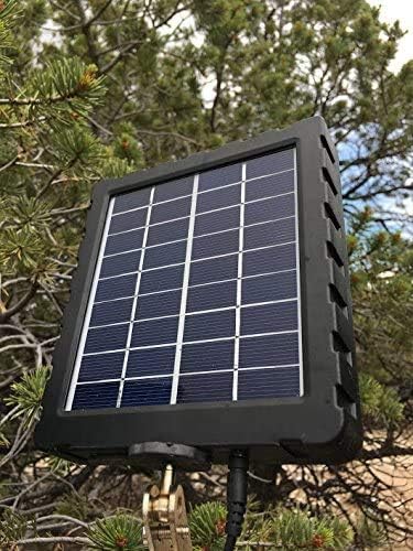 Bigfoot Solar Charger Kit with Mount- 1500mAH / 7.4- DC-12V- Trail Camera Solar Panel - for 3G or 4G Game Cameras and Other Outdoor Equipment