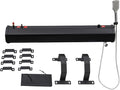 Pressurized Water Tank for Camping Shower Solar Roof Rack Shower Outdoor Roof Rack Water Tank with 5.58ft Water Hose &amp Shower Head for Trucks Off Road Vehicles RV SUV Water Storage