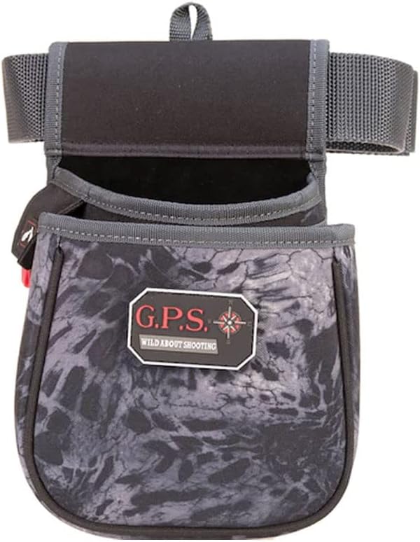 G. Outdoors Products Contoured Double Shotshell Pouches &amp Web Belt - Rugged Shooting Range Bag