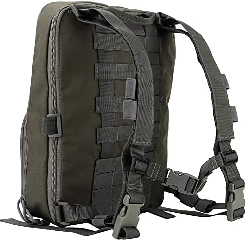 Flat Tactical MOLLE Backpack Military Multifunctional Airsoft Tool Bag Camping Bag Travel Hunting Hiking Backpack 50*30*15com
