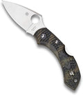 Spyderco Dragonfly 2 Lightweight Folding Pocket Knife with 2.2 VG-10 Steel Blade and FRN Handle - EDC Knife for Men and Women Perfect for Hunting Tactical Camping - PlainEdge - C28ZFPGR2