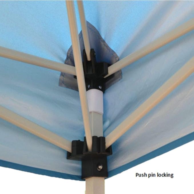 Impact Canopy 040000003 Slant Leg Canopy 10' x 10' Blue-No Sidewall