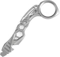 KANSEPT PryMate Plain Titanium Pry Bar Multitool with Glass Breaker Bottle Opener Hex Bit Pocket Cilp or Keychain for Your Versatile Companion for Everyday Carry and Camping Accessories G008A1