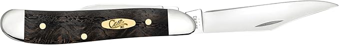 Case Cutlery CA14005: Peanut Black Curly Oak