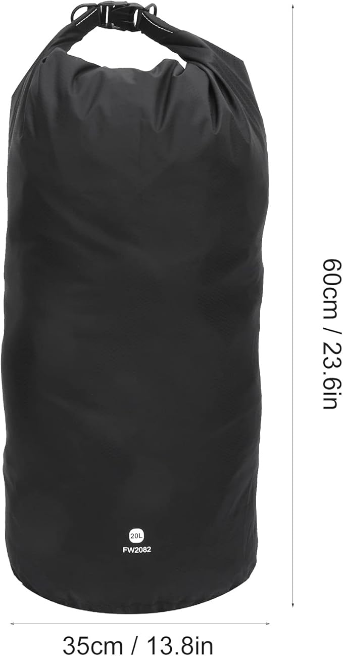 Waterproof Dry Bag 70D Nylon Lightweight Sealed Waterproof Duffel Bag with Shoulder Strap for Travel Swimming Boating Kayaking Camping and Beach
