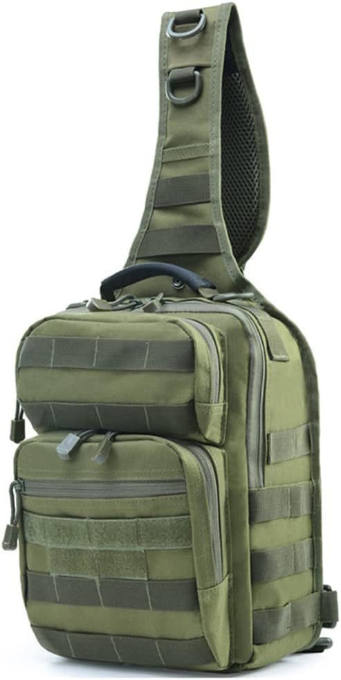 Outdoor Sports Hiking Sling Bag Shoulder Pack Camouflage Tactical Molle Chest Bag