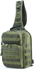 Outdoor Sports Hiking Sling Bag Shoulder Pack Camouflage Tactical Molle Chest Bag