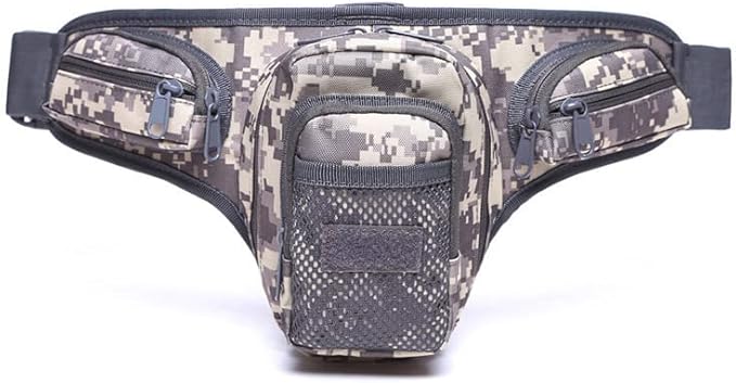 Outdoor Tactical Bag Assault Combat Waistpack Camouflage Tactical Molle Waist Pack