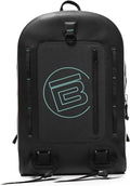 BOTE Highwater Backpack Waterproof Outdoor Zipper Dry Bag 28 Liter Capacity Molle Straps Fully Submersible Watersports Kayaking Fishing Hunting Boating
