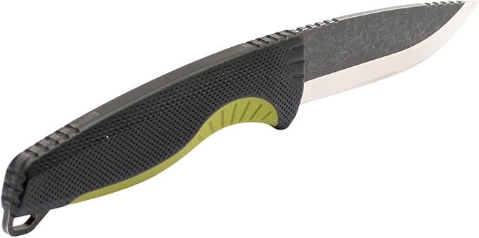 SOG Aegis FX Corrosion-Resistant Outdoor Survival Fixed Blade Knife | CRYO 4116 Krupps Steel | GRN Rubber Handle | UMS Sheath