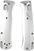 1 Pair CNC Aluminum Alloy Scale Handle Replacement Fits for Bugout 535(Silver)